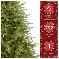 7.5 ft. Pre-Lit Nordic Spruce Medium Tree with Clear Lights - National Tree Company