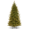 6.5 ft. Pre-Lit Nordic Spruce Slim Tree with Clear Lights, Plug-In - National Tree Company