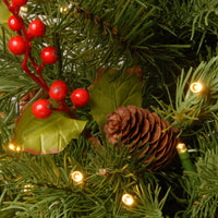 2 ft. Pre-Lit Nordic Spruce Tree with  LED Lights - National Tree Company