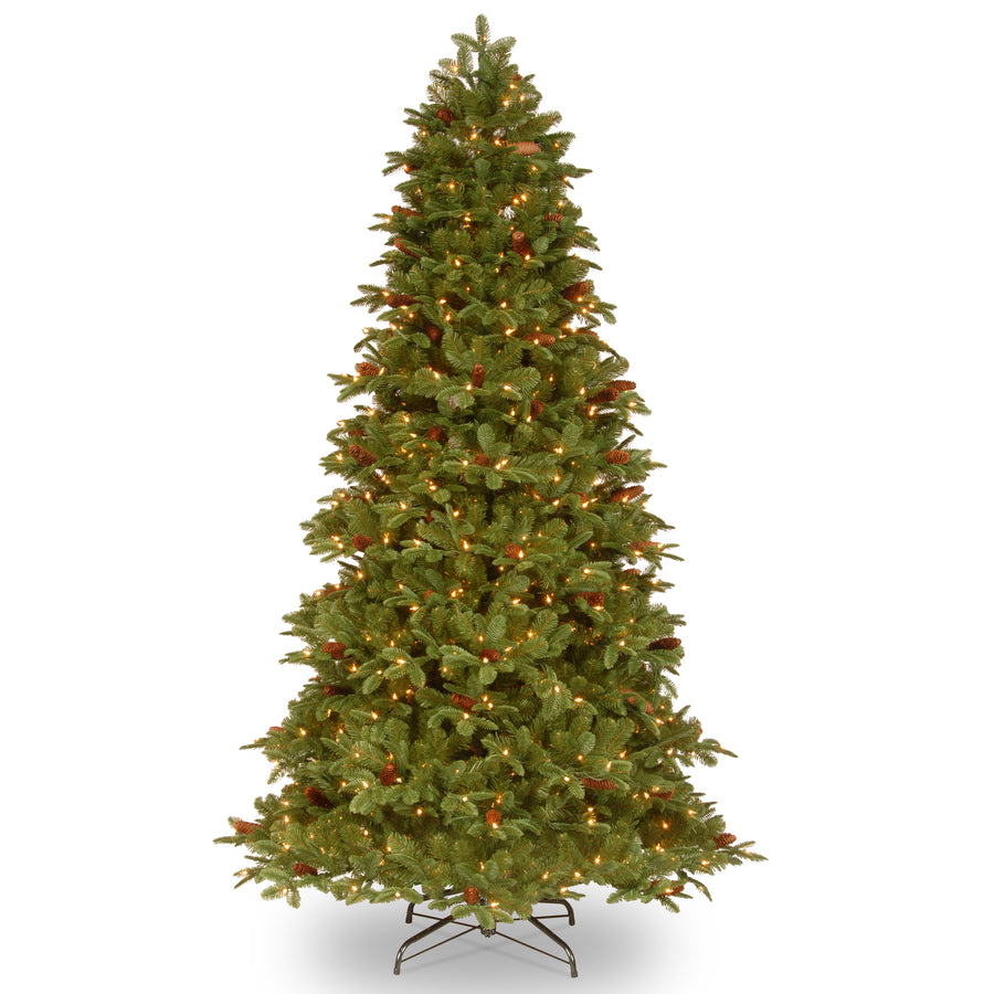 7.5 ft. Pre-Lit Oakridge Medium Tree with Clear Lights - National Tree Company