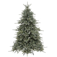 7.5 ft. Pre-Lit Ponderosa Blue Fir Tree with Dual Color LED Lights - National Tree Company