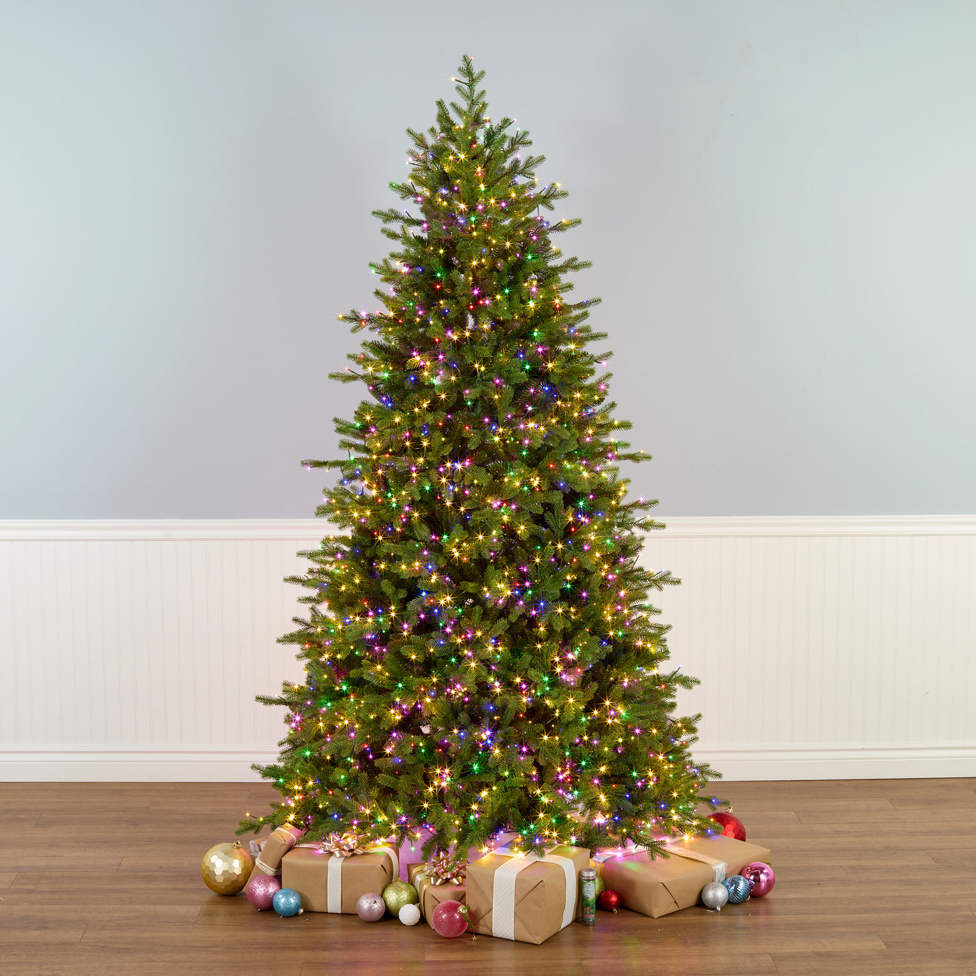 7.5 ft. Pre-Lit Princeton Fraser Fir Tree with LED Lights - National Tree Company