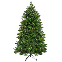 9 ft. Pre-Lit Rockport Tree with PowerConnect Dual Color LED lights - National Tree Company