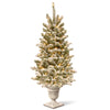 4 ft. Pre-Lit Snowy Sheffield Spruce Tree with Twinkly LED Lights, Plug-In - National Tree Company