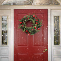 24 in. Pre-Lit Scotch Creek Fir Wreath - National Tree Company