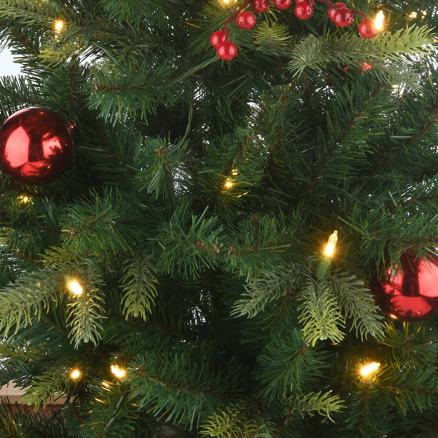 4 ft. Pre-Lit Scotch Creek Fir Tree with LED Lights, Plug-In - National Tree Company