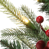 4 ft. Pre-Lit Scotch Creek Fir Tree with LED Lights, Plug-In - National Tree Company