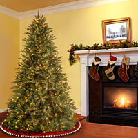 7.5 ft. Pre-Lit Tiffany Fir Tree with Clear Lights - National Tree Company