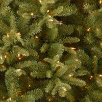 7.5 ft. Pre-Lit Tiffany Fir Slim Tree with Clear Lights, Plug-In - National Tree Company
