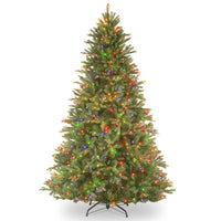 7.5 ft. Pre-Lit Tiffany Fir Tree with Dual Color LED Lights - National Tree Company