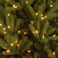 7.5 ft. Pre-Lit Topeka Spruce Tree with Clear Lights, Plug-In - National Tree Company