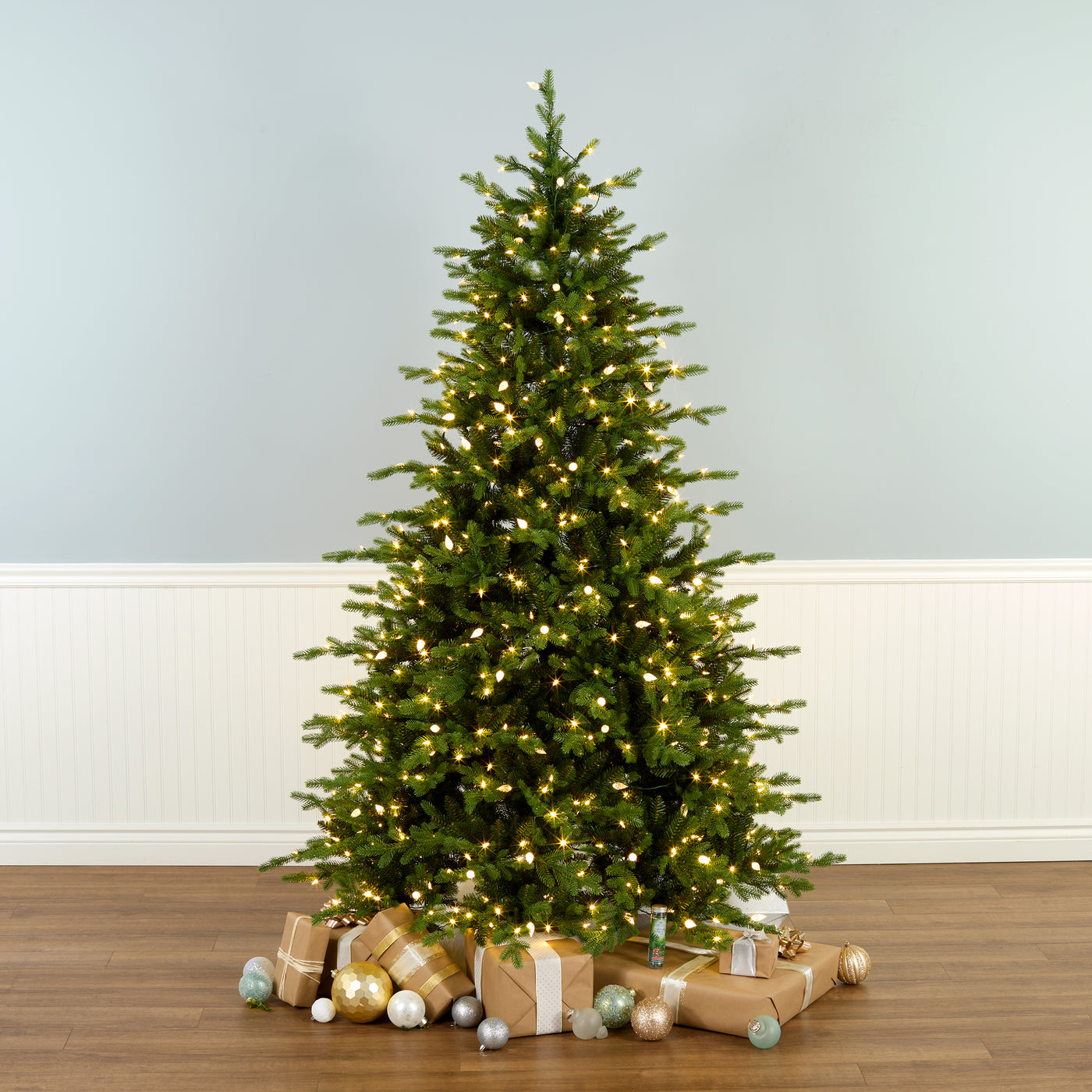 7.5 ft. Pre-Lit Vienna Fir Tree with Dual Color LED Lights - National Tree Company