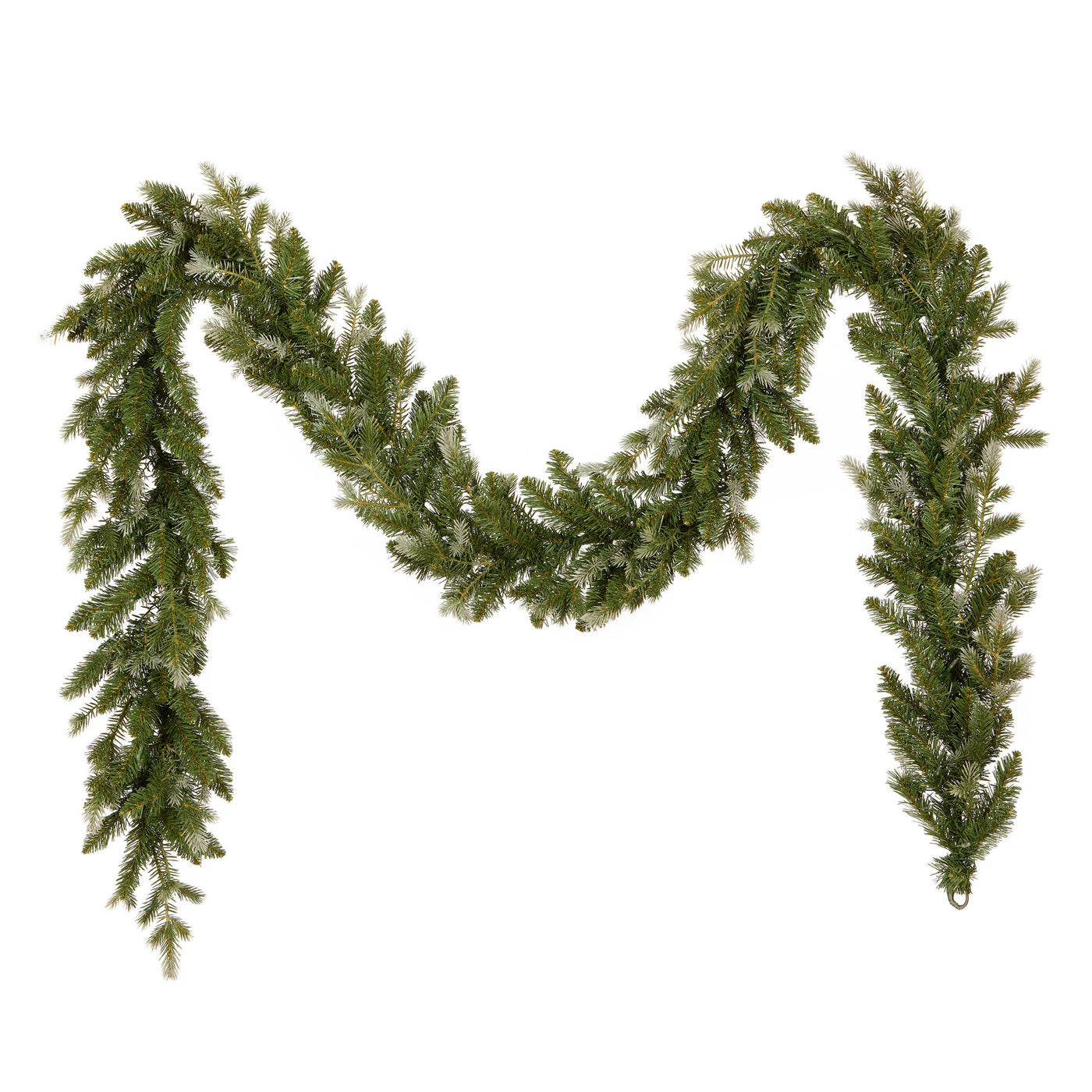 9 ft. Pre-Lit Woodland Garland with Warm White LED Lights - National Tree Company