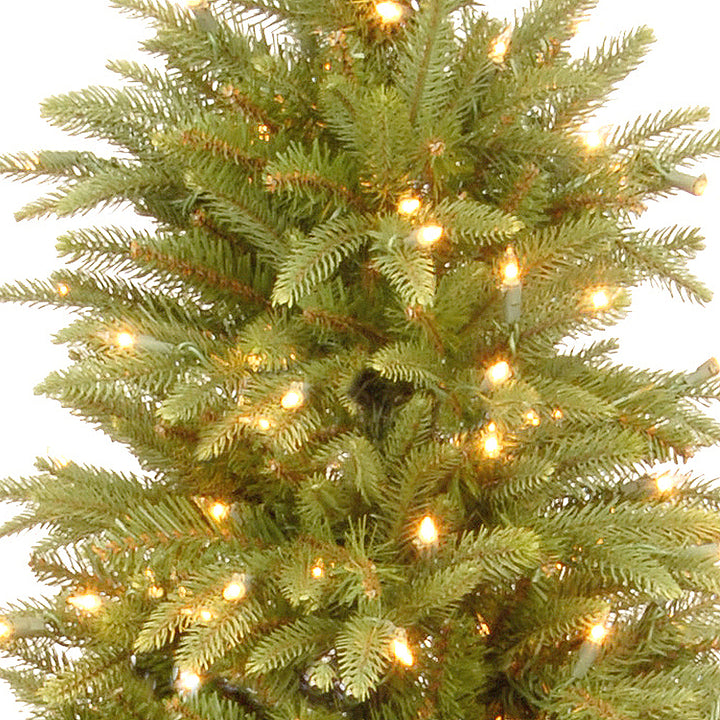4 ft Weeping Spruce Tree with Clear Lights