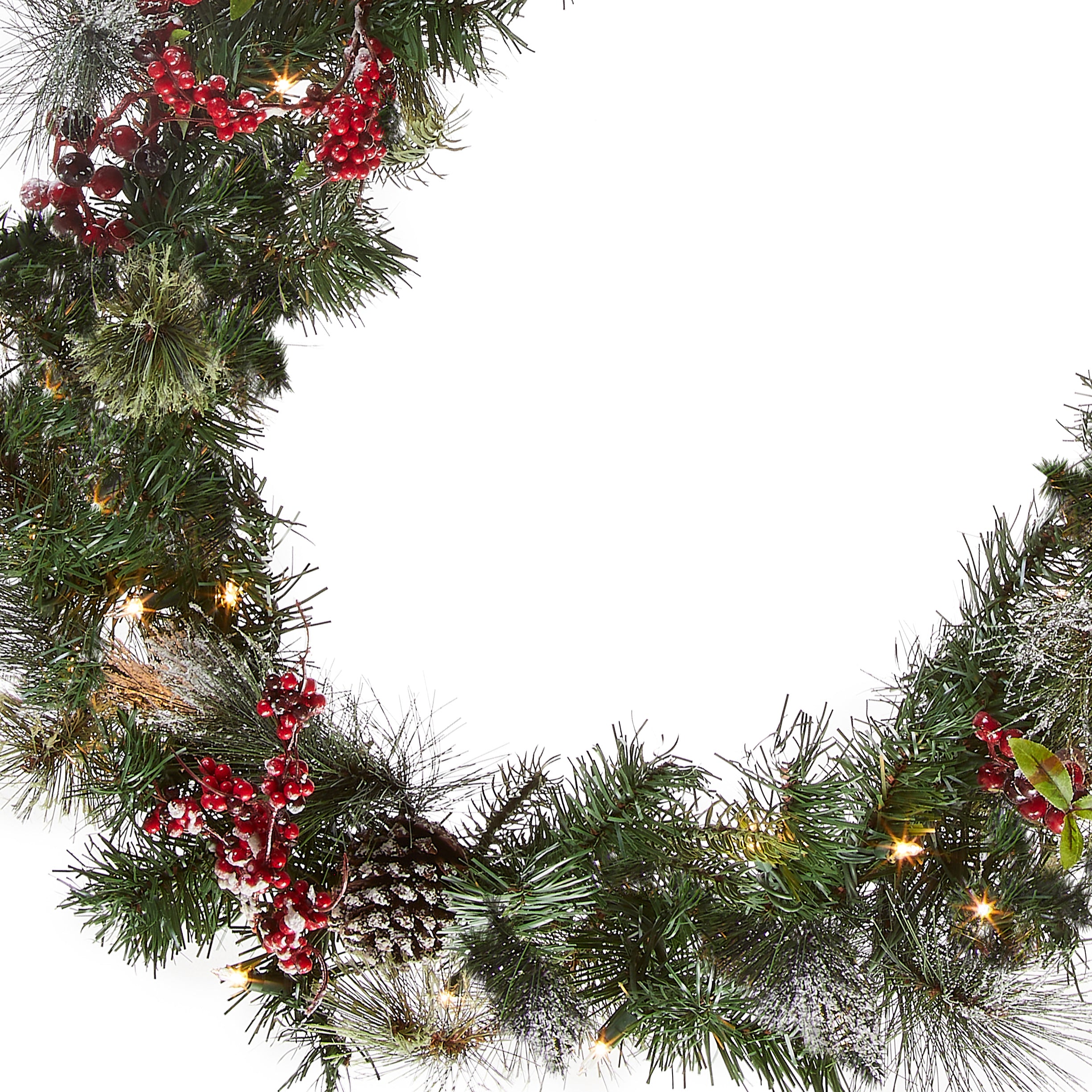 National Tree Company Wintry Berry Garland - Thumbnail 3