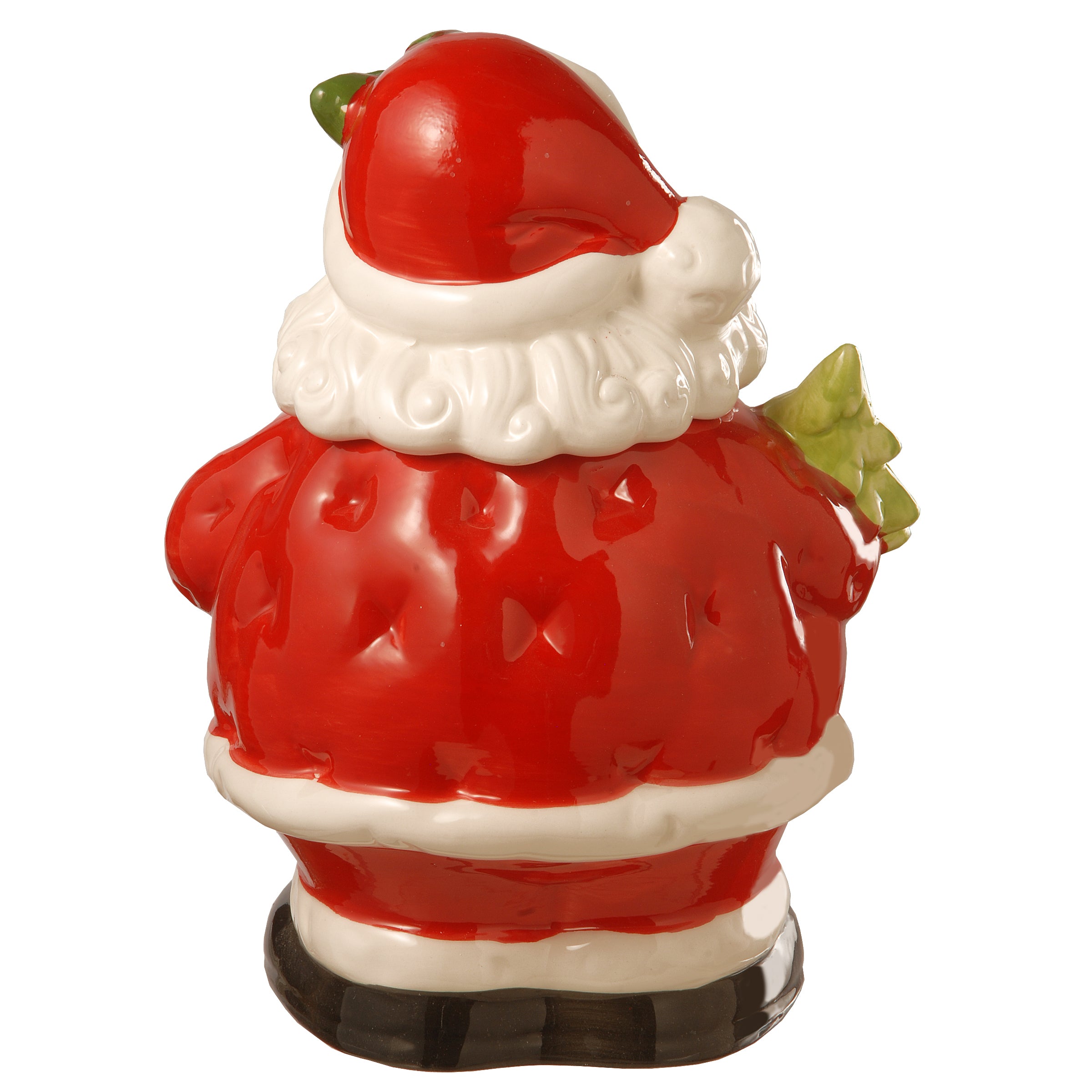 NIB National Tree Co Santa Claus outlet 10” Tall Cookie Jar