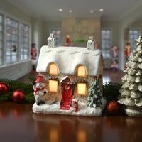 8 in. Lighted Cottage - National Tree Company