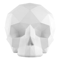 Halloween Origami Skull, White, Tabletop Decoration, 6inch - National Tree Company