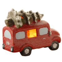 7 in. Terracotta Holiday Truck with Warm White LED Lights - National Tree Company