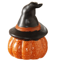 Halloween Jack O' Lantern with LED Lights, Orange, 5 inches - National Tree Company