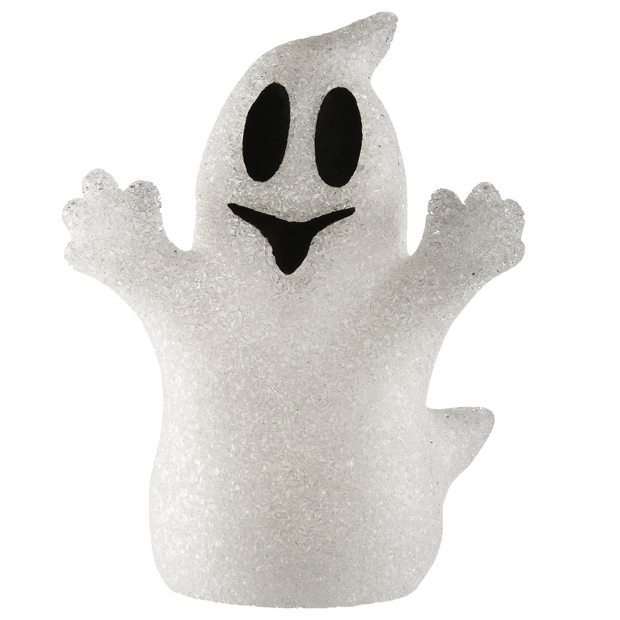 9 in. Halloween Changes Color White Ghost Decoration with LED Lights - National Tree Company