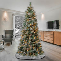 6 ft. Pre-Lit Perry Mixed Pine Tree with Clear Lights - National Tree Company