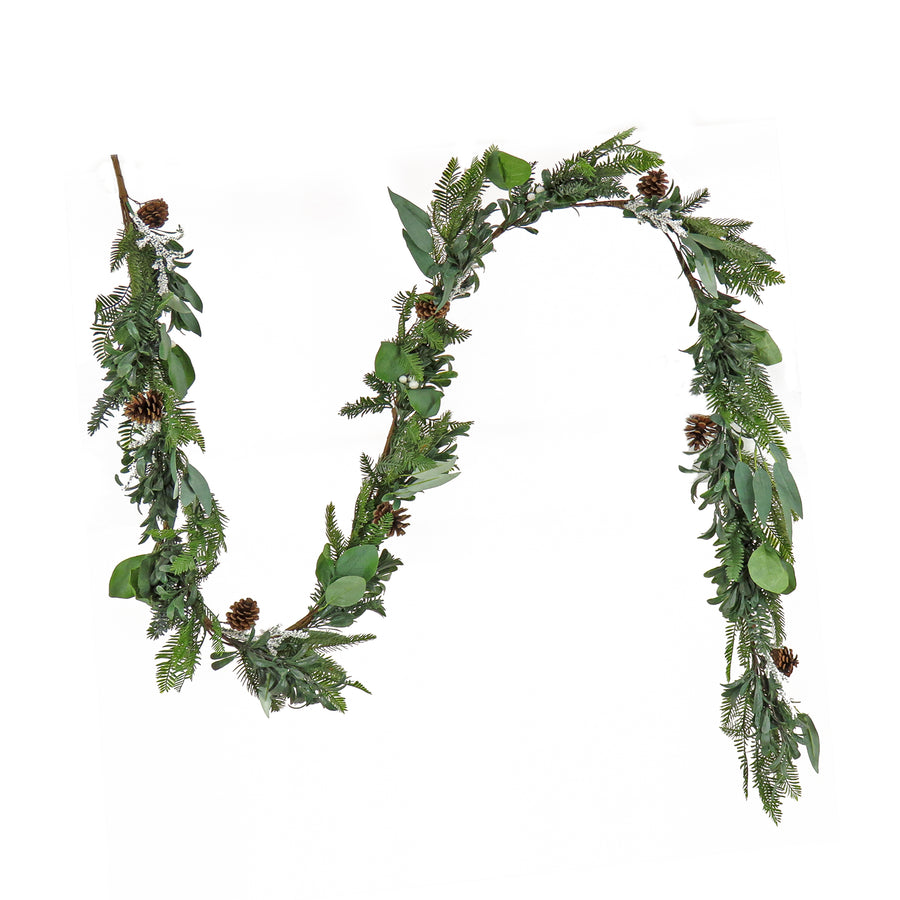 9 ft. Mixed Leaves Christmas Garland - National Tree Company