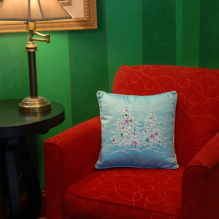16in. Christmas Trees Pillow