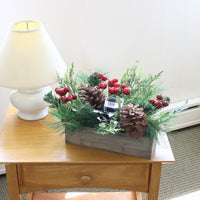 16 in. Christmas Mixed Pine and Berries Arrangement - National Tree Company