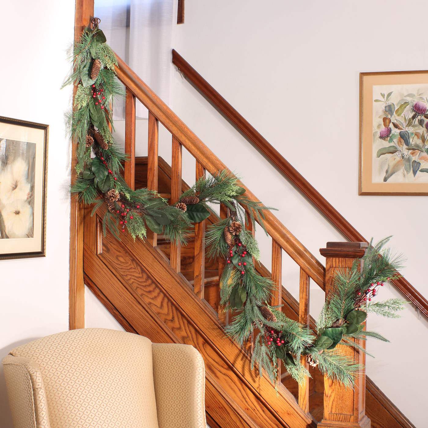 9 ft. Mixed Pine Christmas Garland - National Tree Company