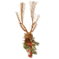 35" Christmas Deer Decoration - National Tree Company