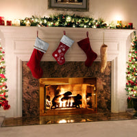 18" Red Christmas Stocking with Snowflakes - National Tree Company