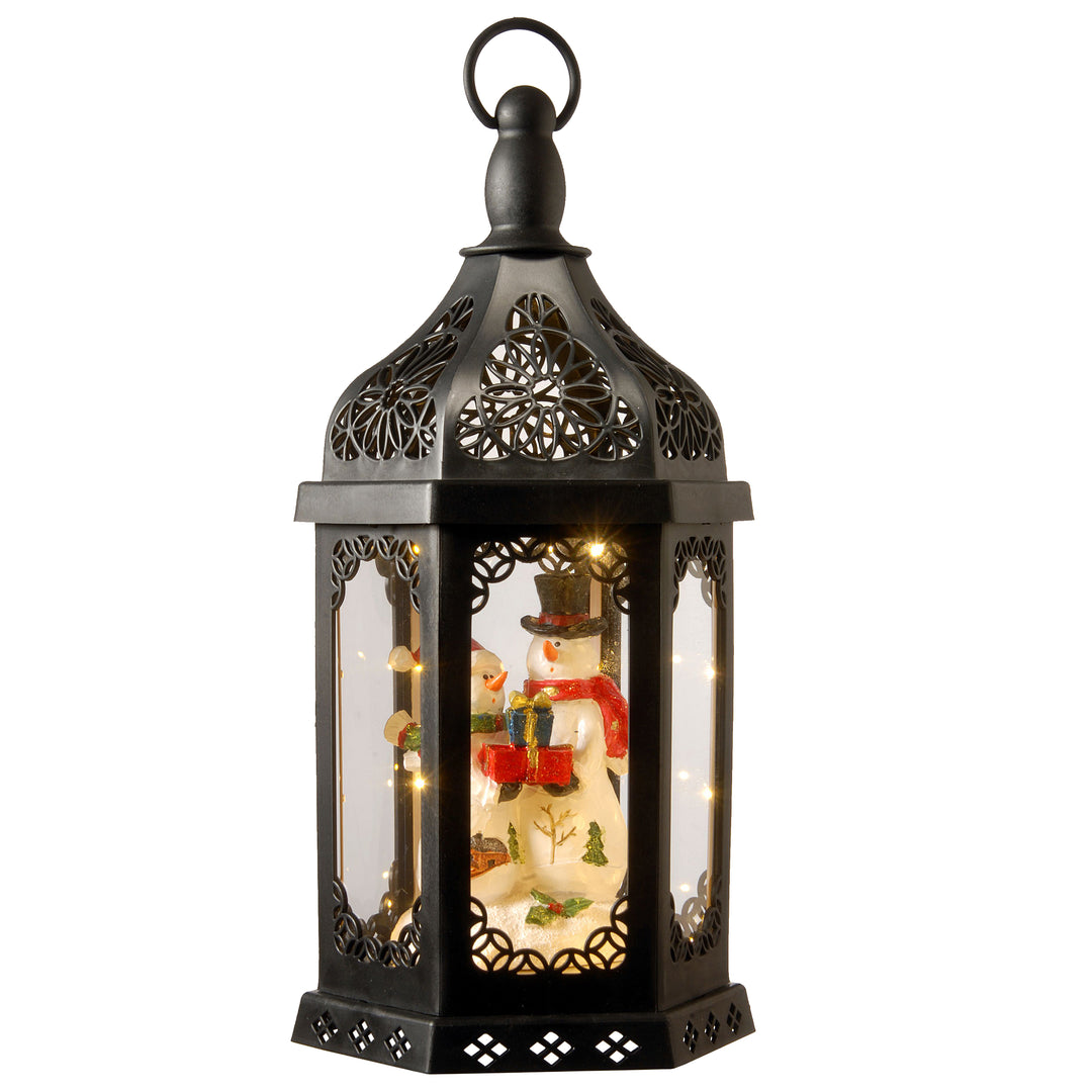 15 in. Lighted Holiday Lantern