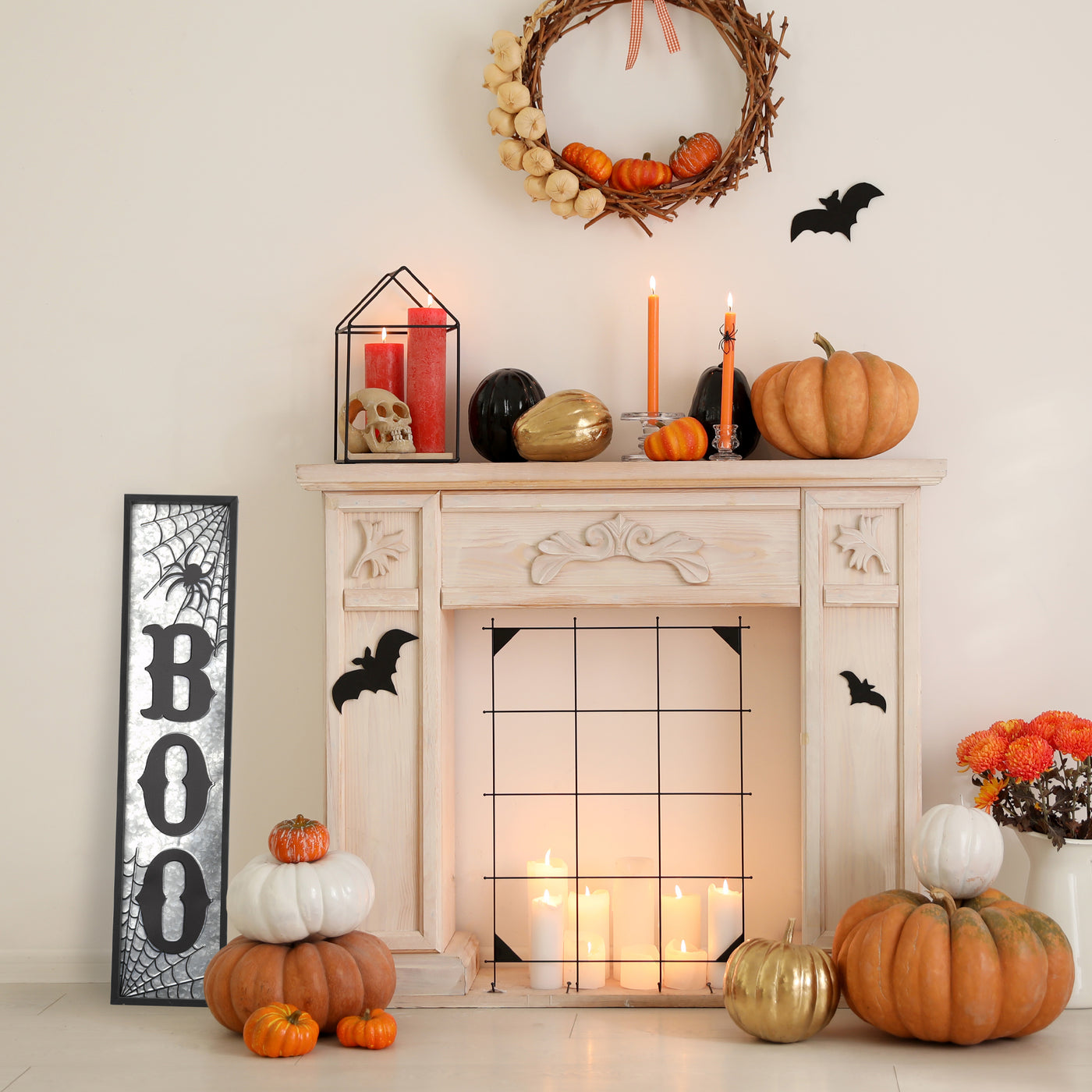 Halloween BOO Hanging Decoration, 42 in - National Tree Company