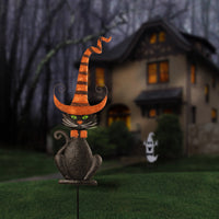 Halloween Black Cat Ground Decor - National Tree Company