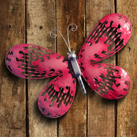 18" Pink Butterfly Wall Decoration - National Tree Company