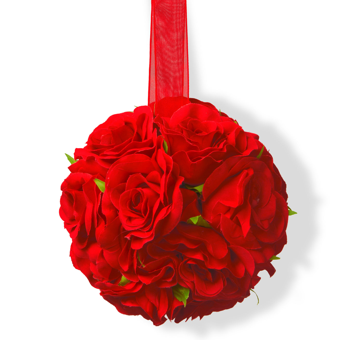 5 in. Valentine Rose Balls 4-Pack - National Tree Company