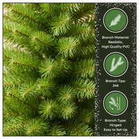 4.5 ft. Rowan Pencil Slim Hinged Tree - National Tree Company