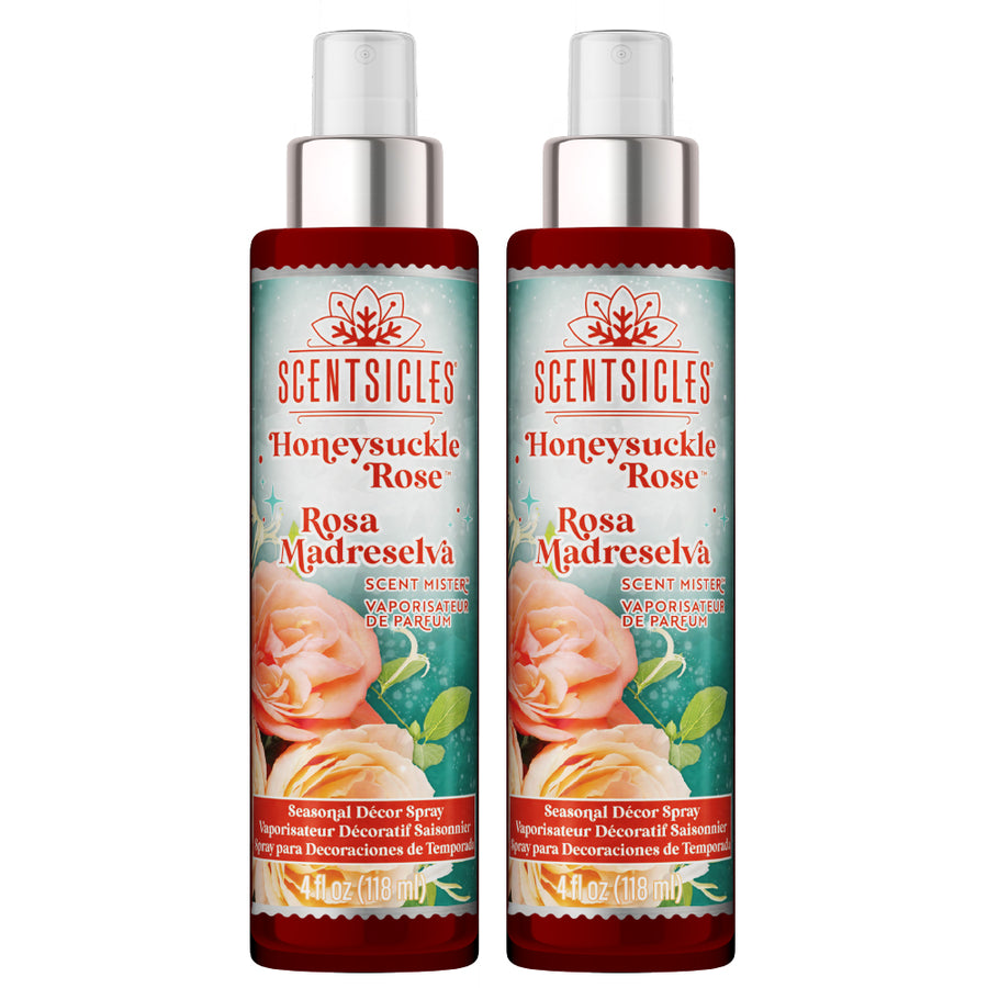 Scentsicles, Scent Mister, Honeysuckle Rose- 2 pack - National Tree Company