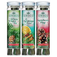 Scentsicles, 6pc Stick, White Winter Fir, O Christmas Tree, Snowberry Pine- 3 Pack - National Tree Company