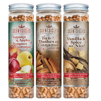 Scentsicles, Scentfetti, 1 Autumn 'n Apples/1 Two Dashes of Cinnamon /1 Vanilla & Spice, So Nice! 3 pack - National Tree Company