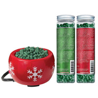 Scentsicles, Red Snowflake Warmer, Scentfetti 1 White Winter Fir /1Snowberry Pine- 3 pack - National Tree Company