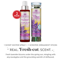 Scentsicles, 6pc Stick, 1 Sun-Soaked Lavender/1 Scent Mister Sun-Soaked Lavender -2 pack - National Tree Company