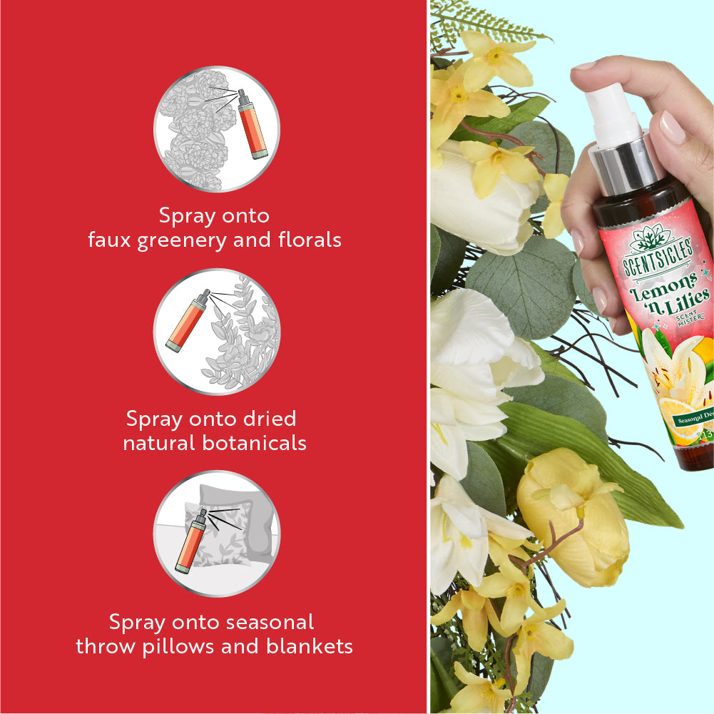 Scentsicles, 6pc Stick, 1 Sun-Soaked Lavender/1 Scent Mister Sun-Soaked Lavender -2 pack - National Tree Company