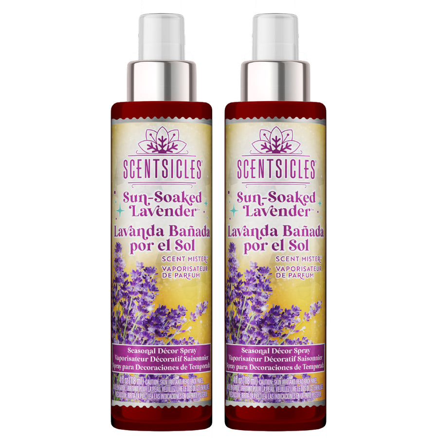 Scentsicles, Scent Mister, Sun-Soaked Lavender- 2 pack - National Tree Company