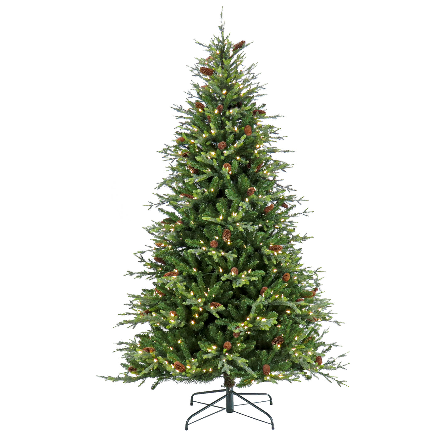 7.5 ft. Pre-Lit Skykomish Pine Tree with LED Lights - National Tree Company