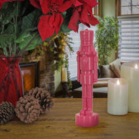 12" HGTV Home Collection Nutcracker Christmas Decor, Pink - National Tree Company