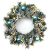 24 in. Pre-Lit Tinkham Pine Wreath with LED Lights - National Tree Company