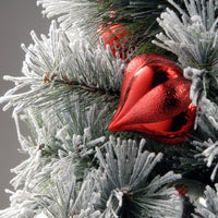 2 ft. Pre-Lit Snowy Bristle Pine Tree with LED Lights - National Tree Company