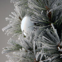 3 ft. Pre-Lit Snowy Bristle Pine Tree with LED Lights - National Tree Company